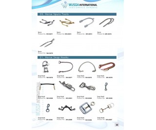 Horse Spurs Tools and Snap Hooks